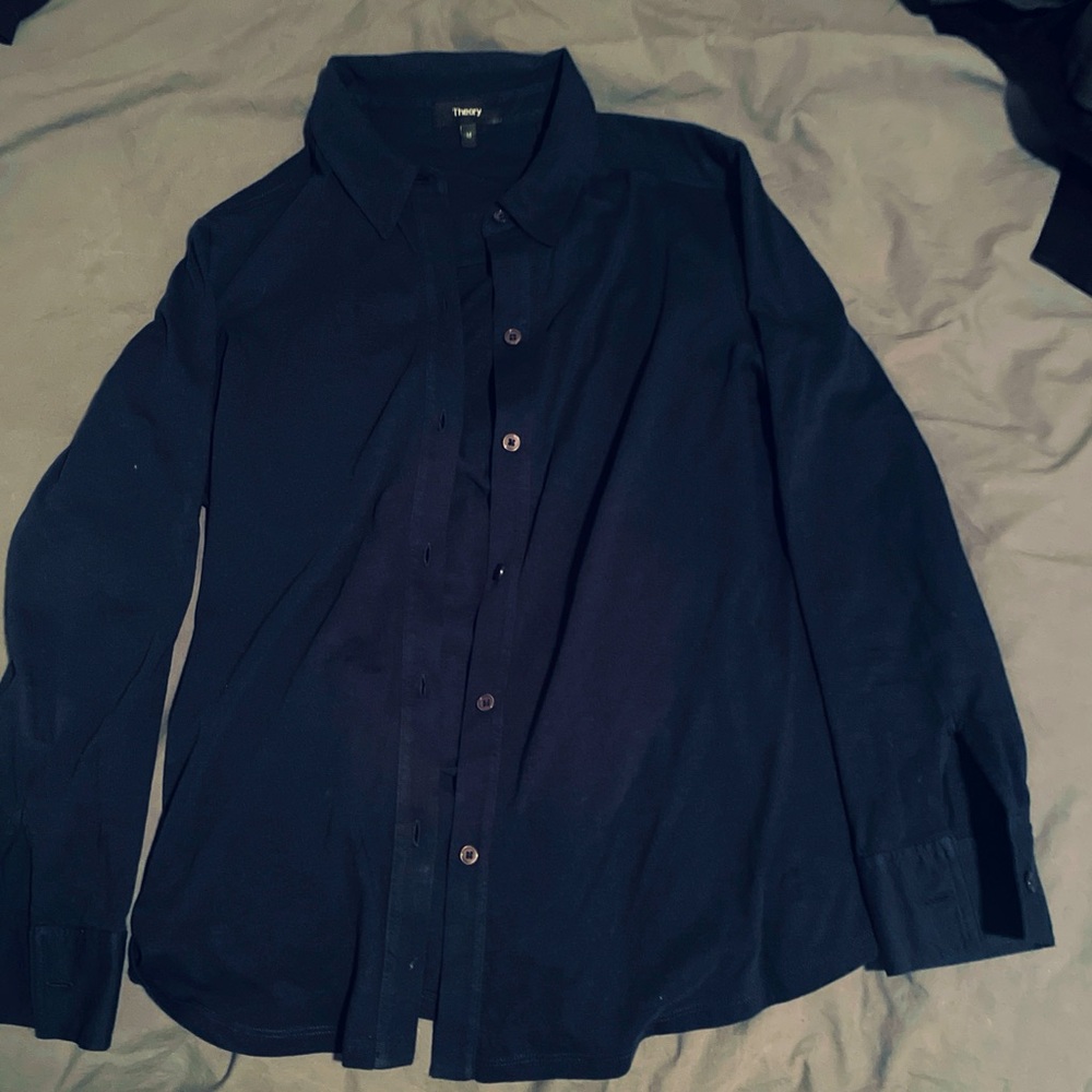 SOLD. Theory button down